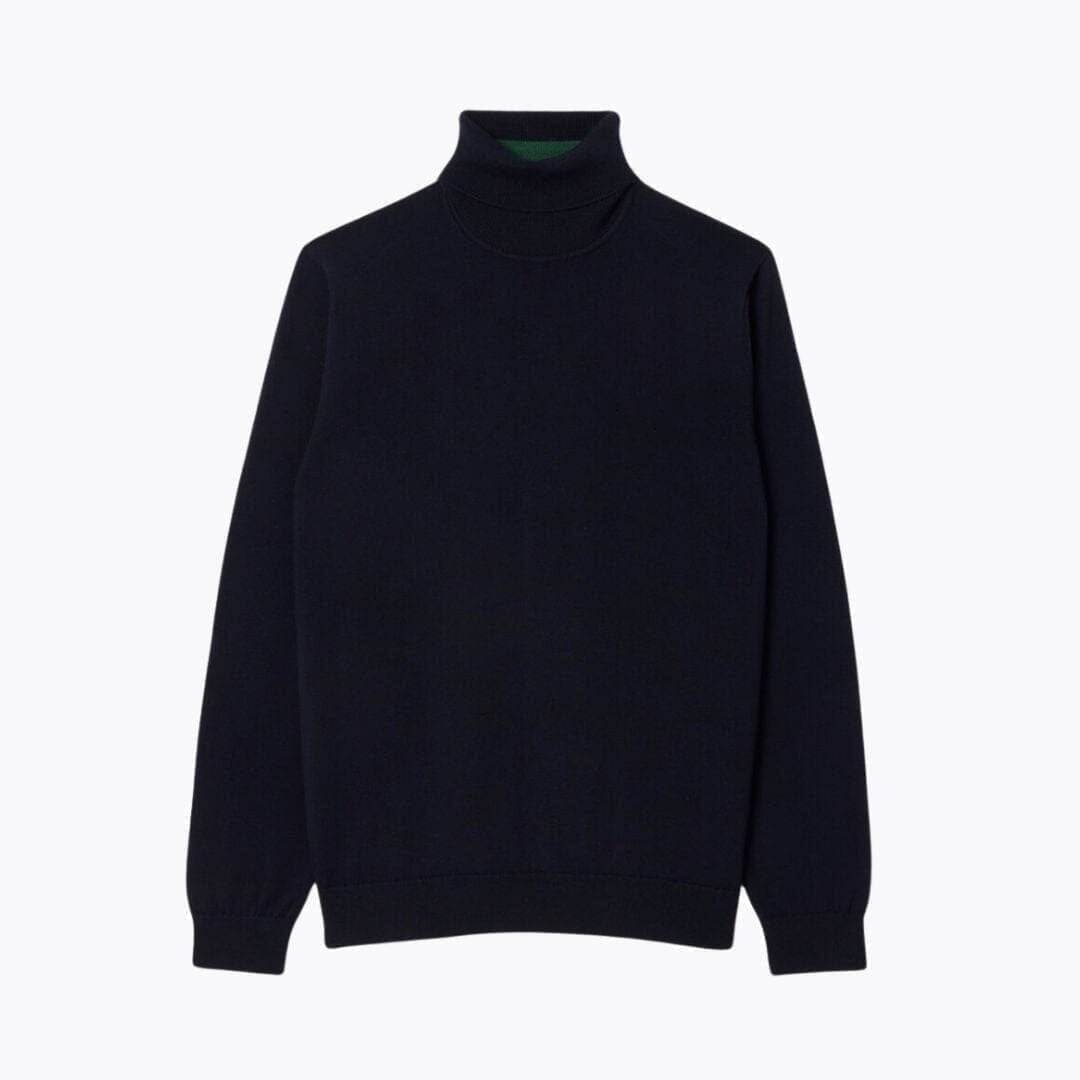 Merino Wool Roll Neck Sweater